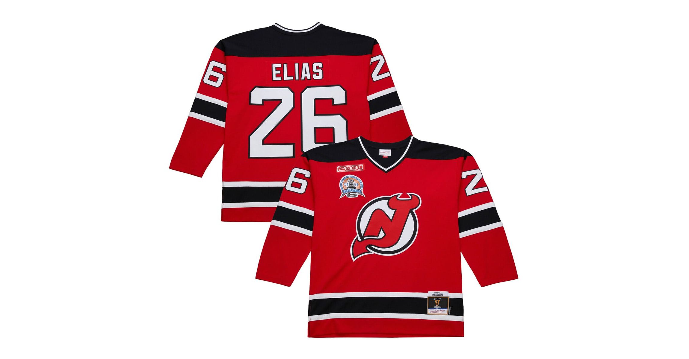NHL Patrik Elias New Jersey Devils 1999-00 Power Play Jersey