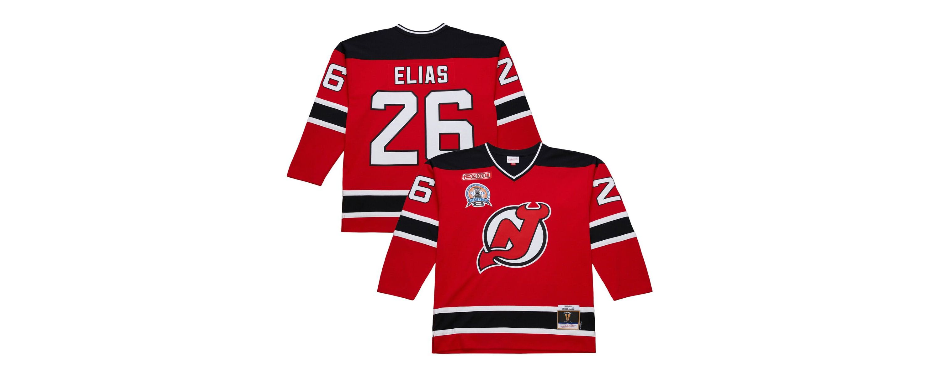 NHL Patrik Elias New Jersey Devils 1999-00 Power Play Jersey