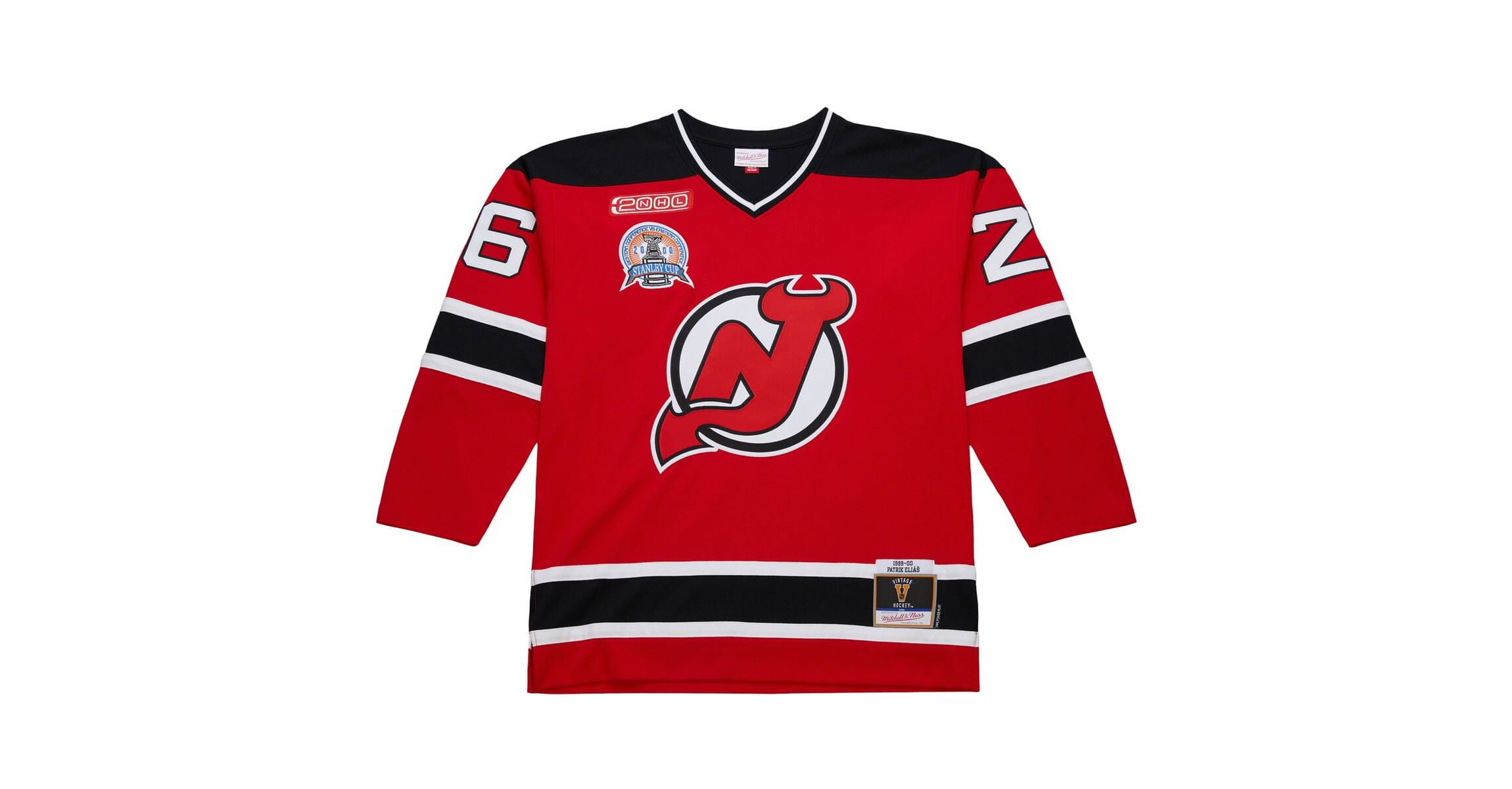 NHL Patrik Elias New Jersey Devils 1999-00 Power Play Jersey