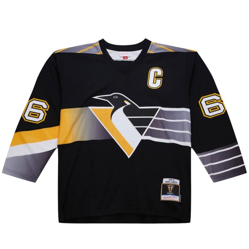NHL Mario Lemieux Pittsburgh Penguins 1996-97 Power Play Jersey