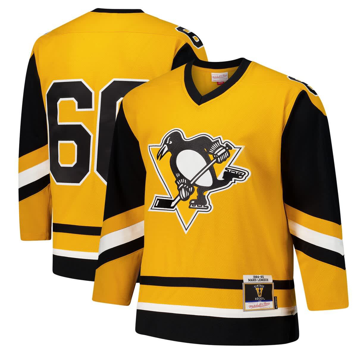 NHL Mario Lemieux Pittsburgh Penguins 1984-85 Power Play Jersey