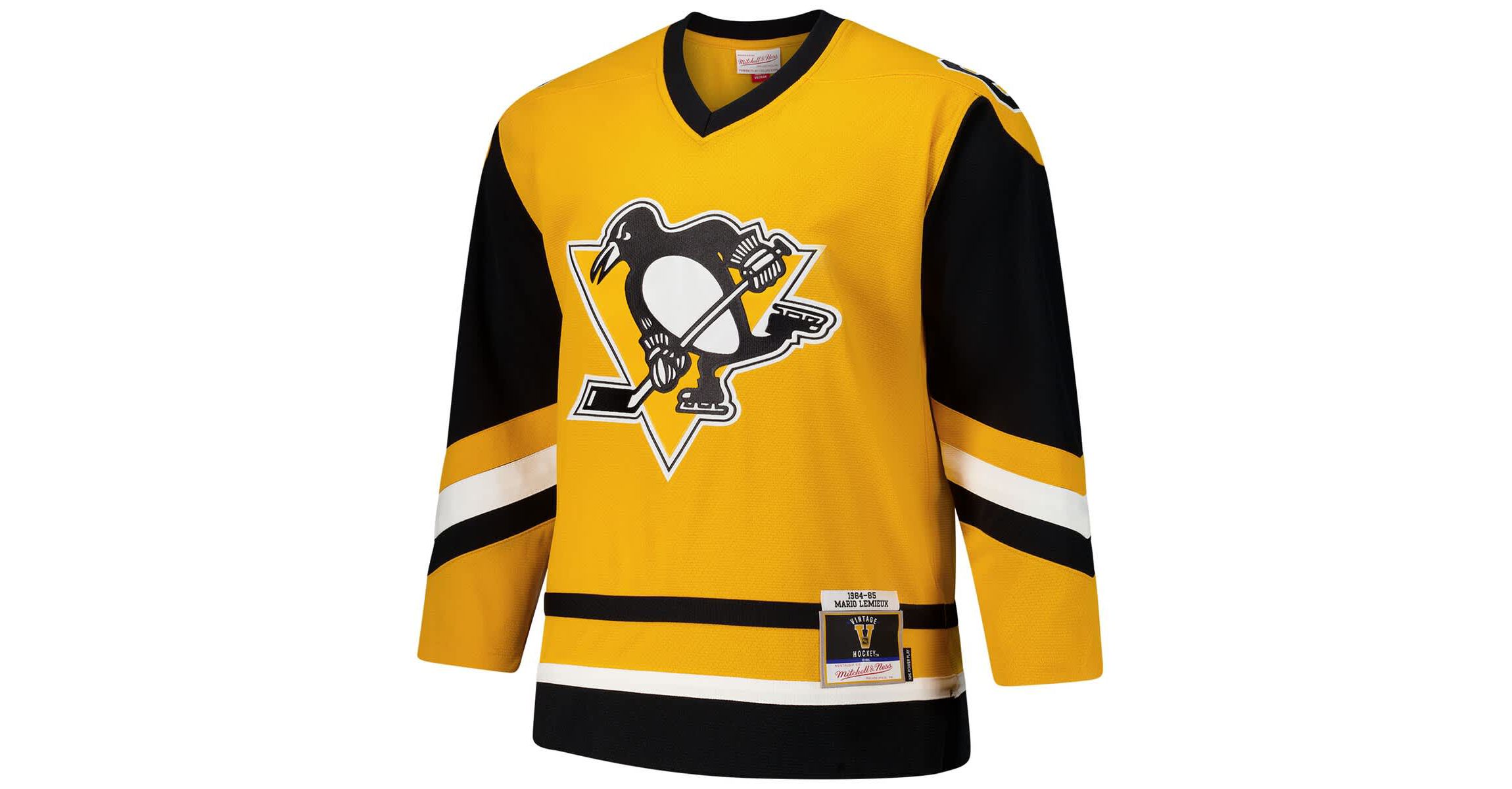 NHL Mario Lemieux Pittsburgh Penguins 1984-85 Power Play Jersey