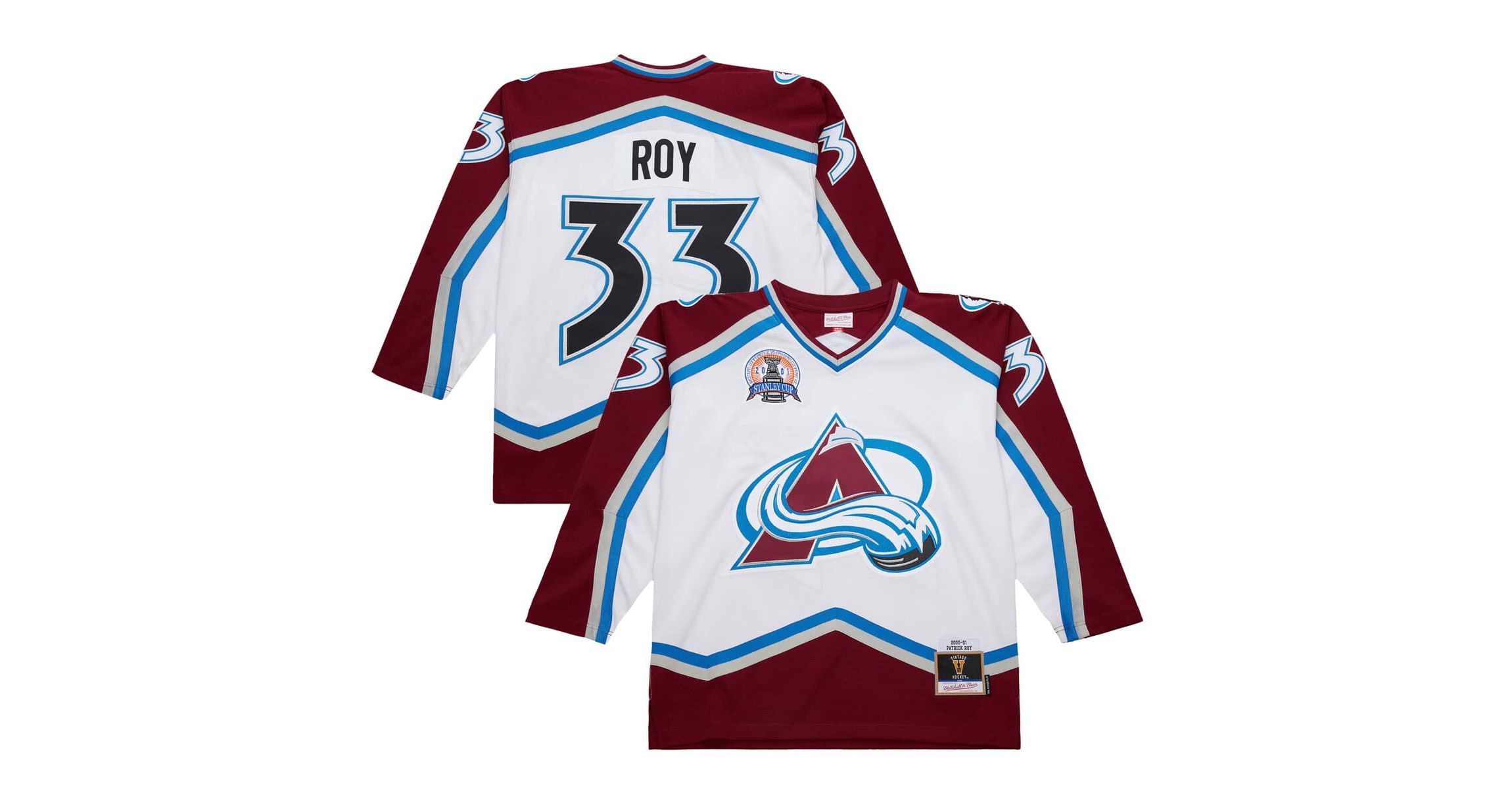 NHL Patrick Roy Colorado Avalanche 2000-01 Power Play Jersey