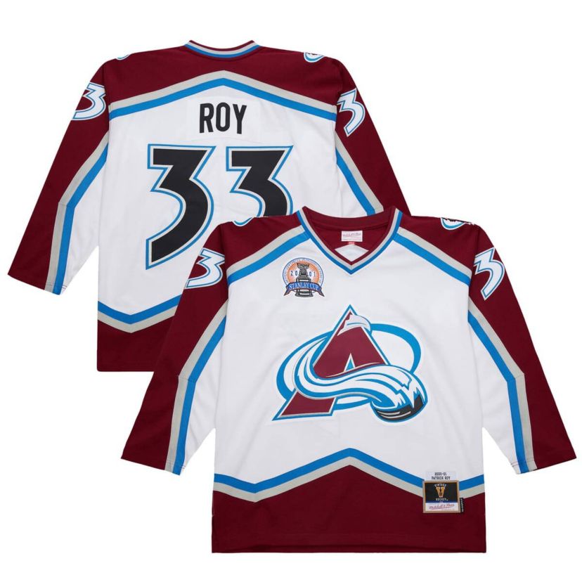 NHL Patrick Roy Colorado Avalanche 2000-01 Power Play Jersey