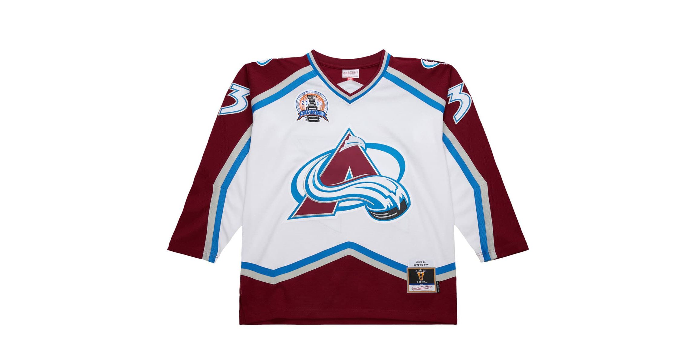 NHL Patrick Roy Colorado Avalanche 2000-01 Power Play Jersey