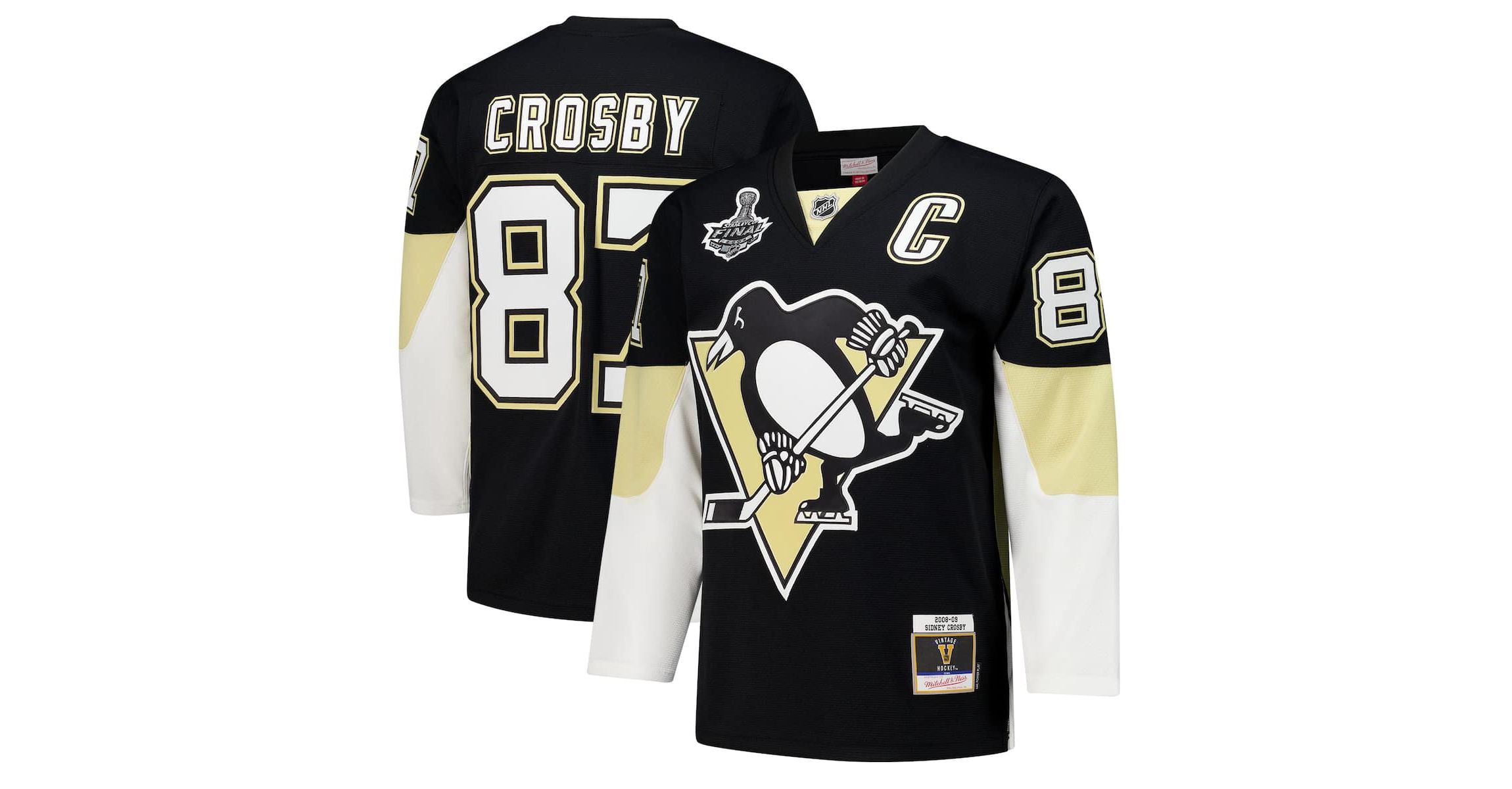 NHL Sidney Crosby Pittsburgh Penguins 2008-09 Power Play Jersey