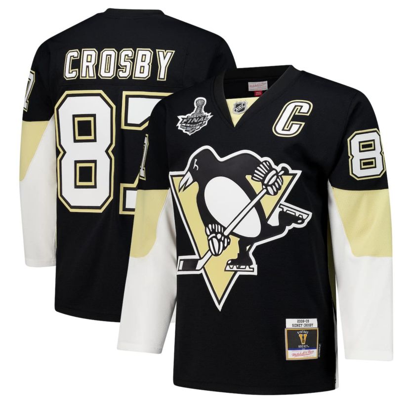 NHL Sidney Crosby Pittsburgh Penguins 2008-09 Power Play Jersey
