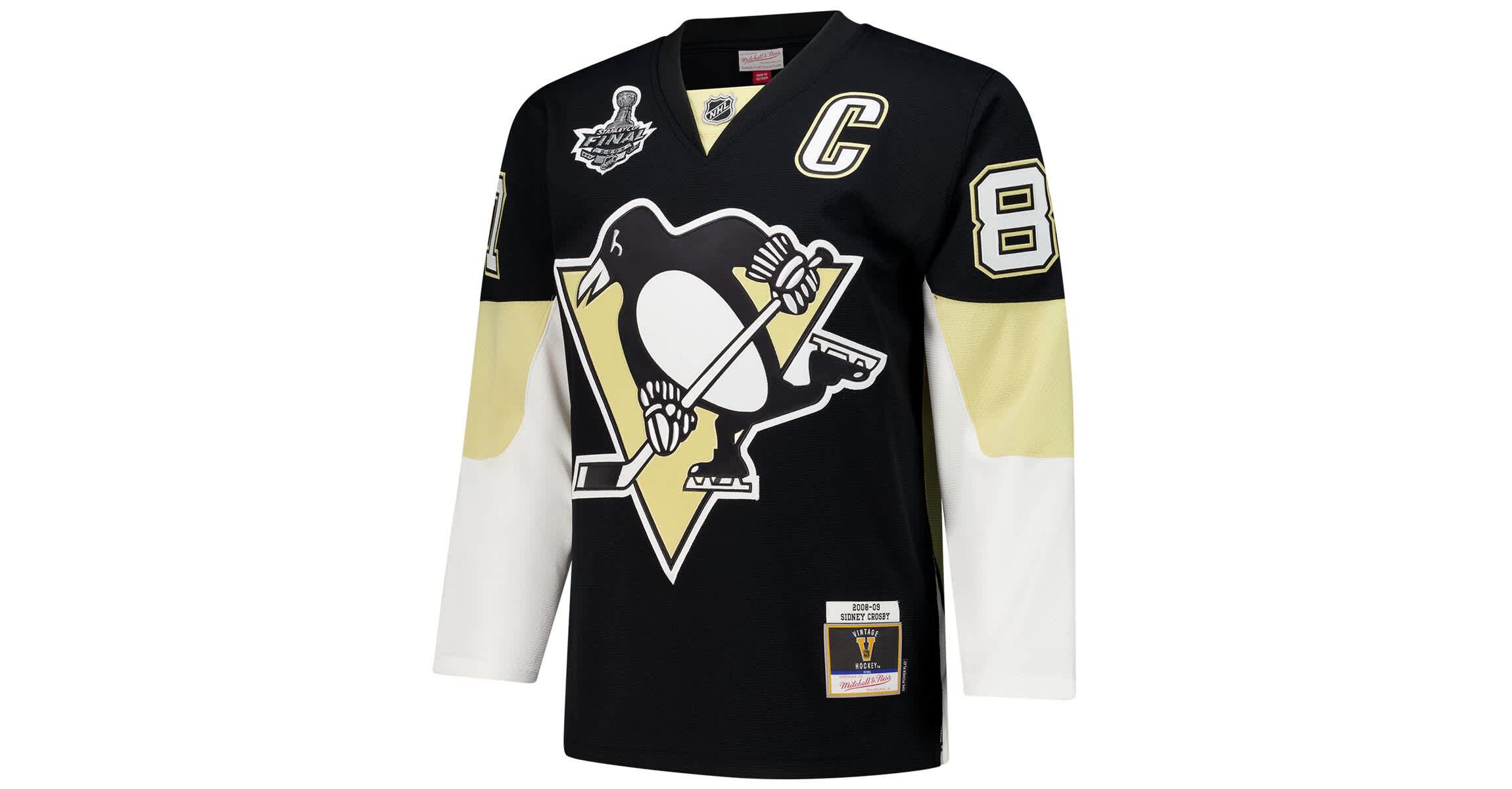 NHL Sidney Crosby Pittsburgh Penguins 2008-09 Power Play Jersey