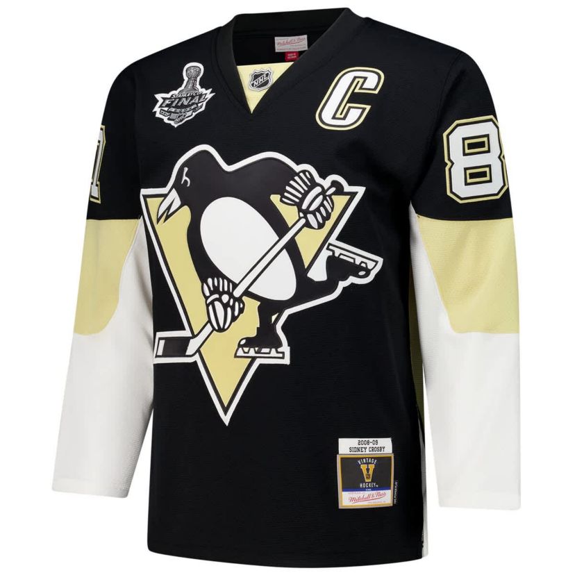 NHL Sidney Crosby Pittsburgh Penguins 2008-09 Power Play Jersey