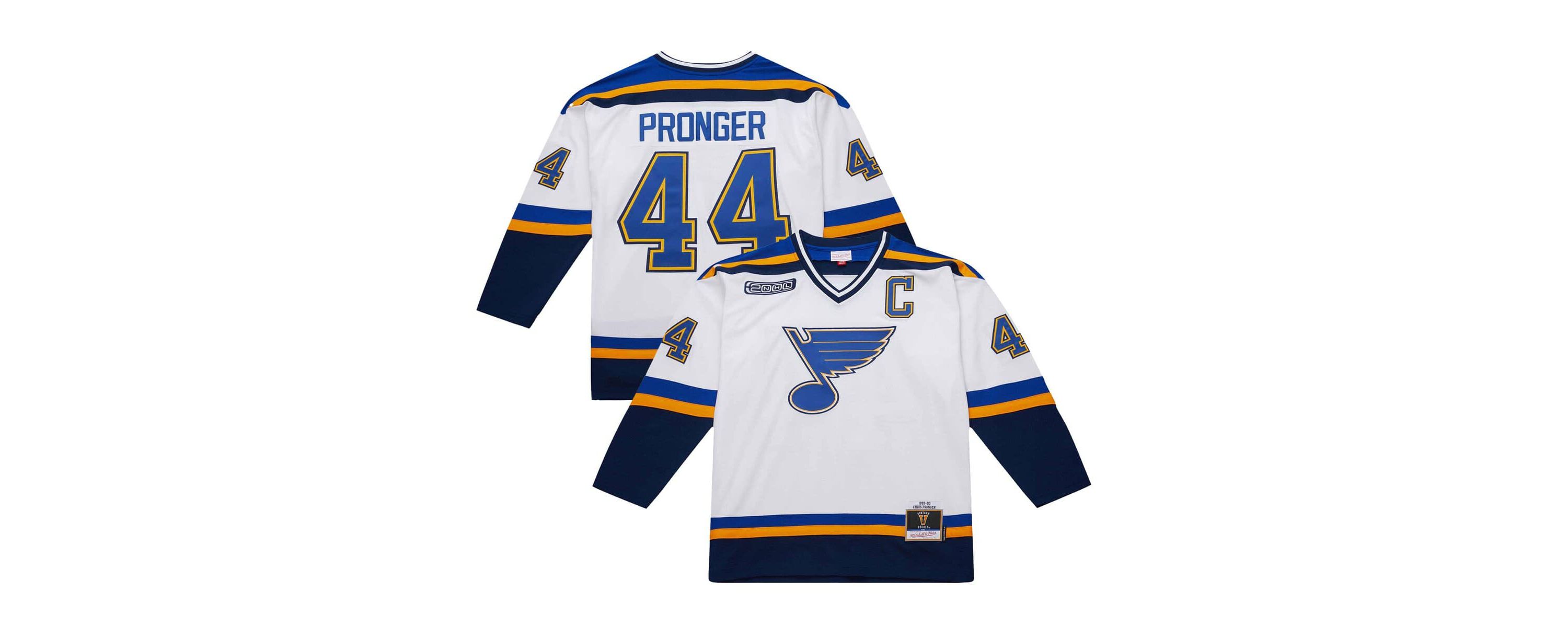 NHL Chris Pronger St. Louis Blues 1999-00 Power Play Jersey
