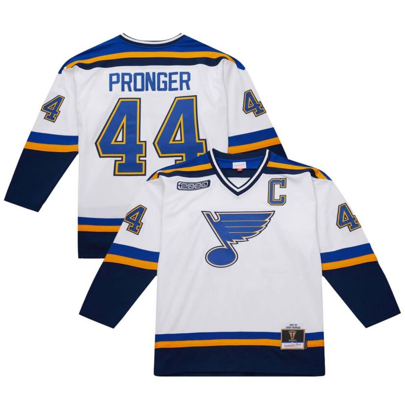 NHL Chris Pronger St. Louis Blues 1999-00 Power Play Jersey