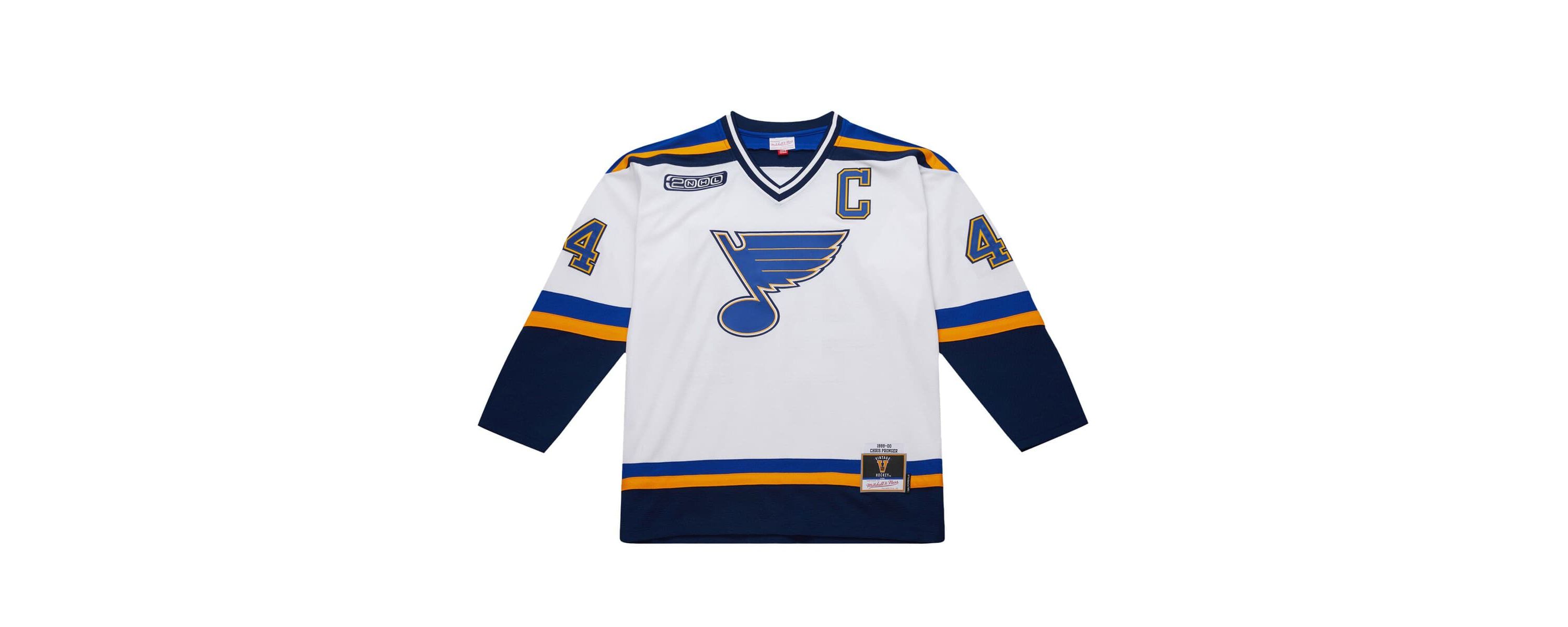 NHL Chris Pronger St. Louis Blues 1999-00 Power Play Jersey