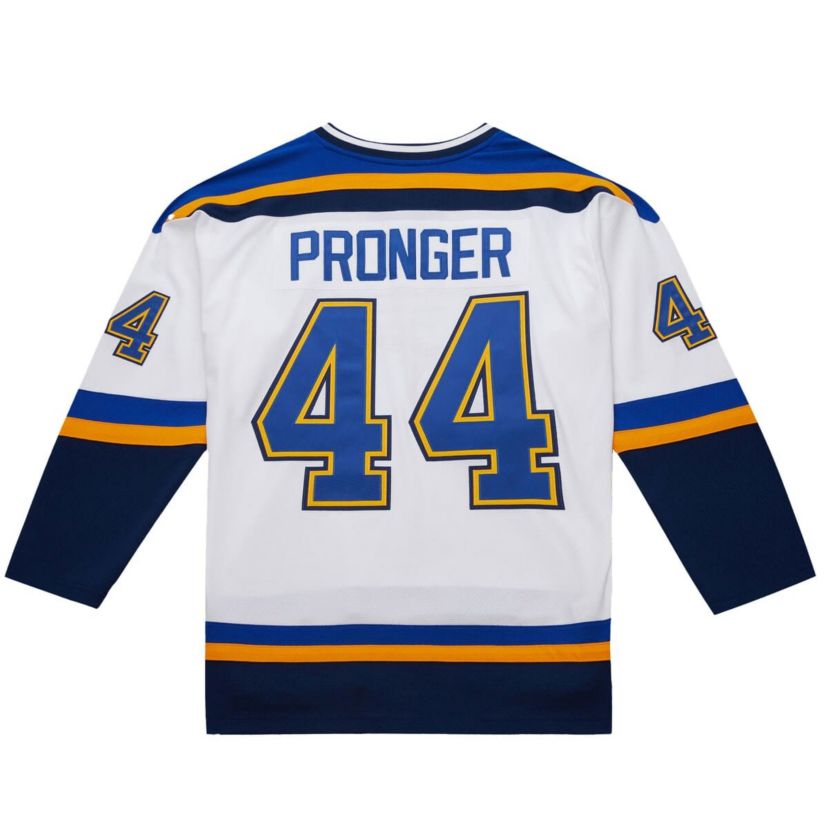 NHL Chris Pronger St. Louis Blues 1999-00 Power Play Jersey