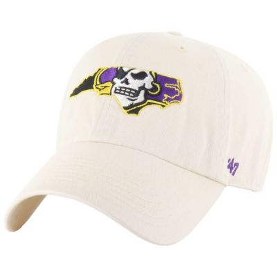 '47 Men's East Carolina Pirates NCAA ECU Pirates Clean Up Adjustable Hat
