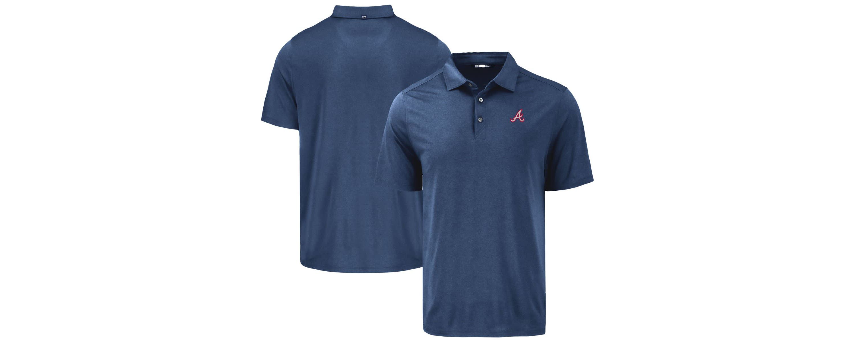 MLB Atlanta Braves Coastline Epic Comfort Eco Recycled Polo