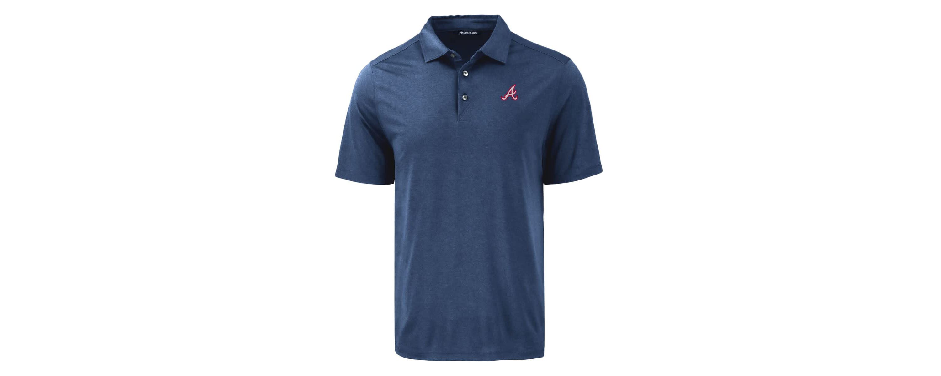 MLB Atlanta Braves Coastline Epic Comfort Eco Recycled Polo