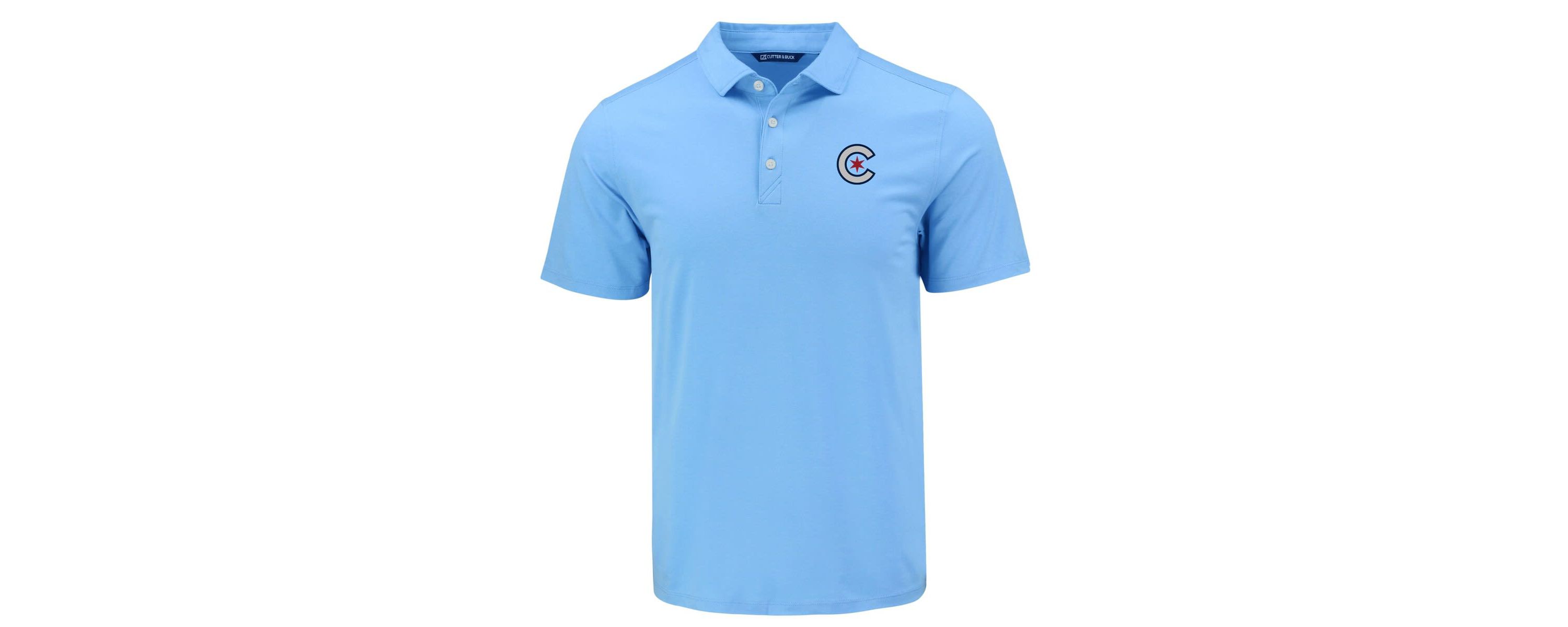 MLB Powder Chicago Cubs Coastline Epic Comfort Eco Recycled Polo