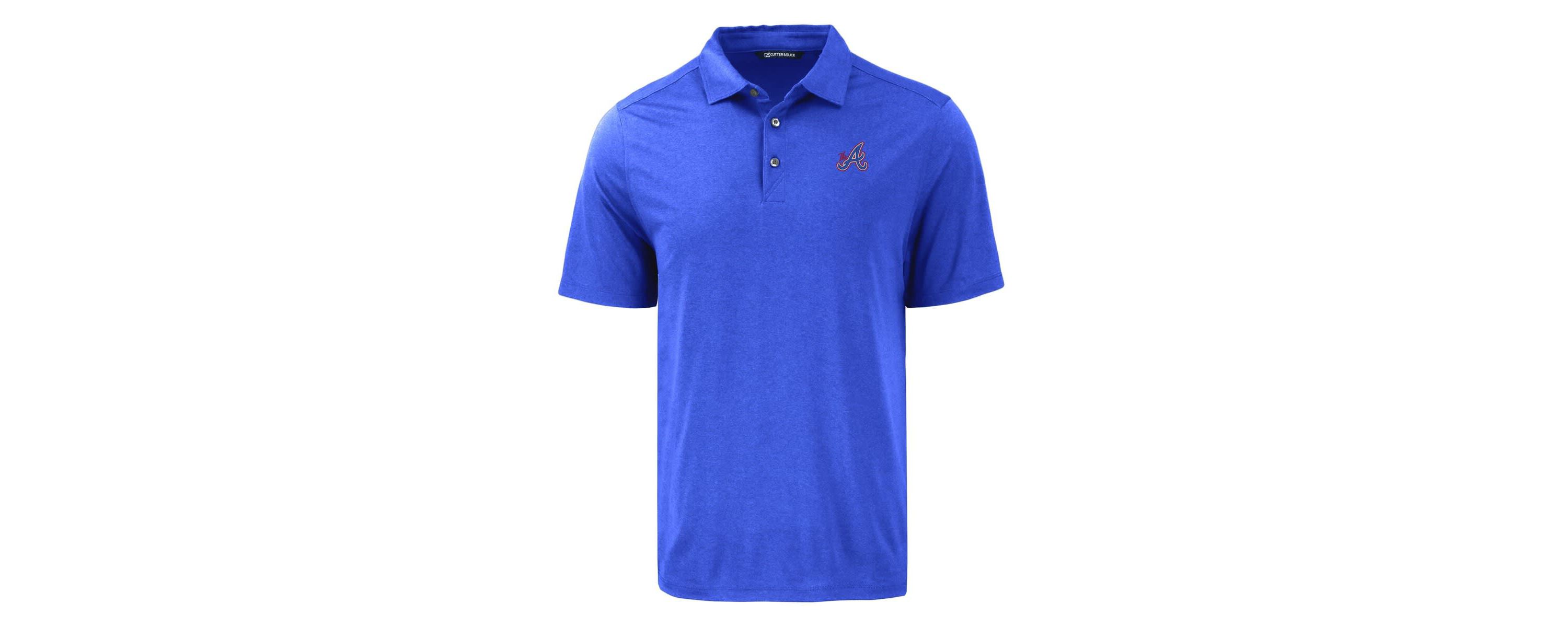 MLB Atlanta Braves Coastline Epic Comfort Eco Recycled Polo