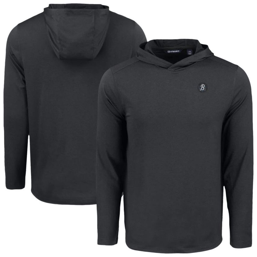 MLB Baltimore Orioles Coastline Epic Comfort Recycled Eco Hoodie Long Sleeve T-Shirt