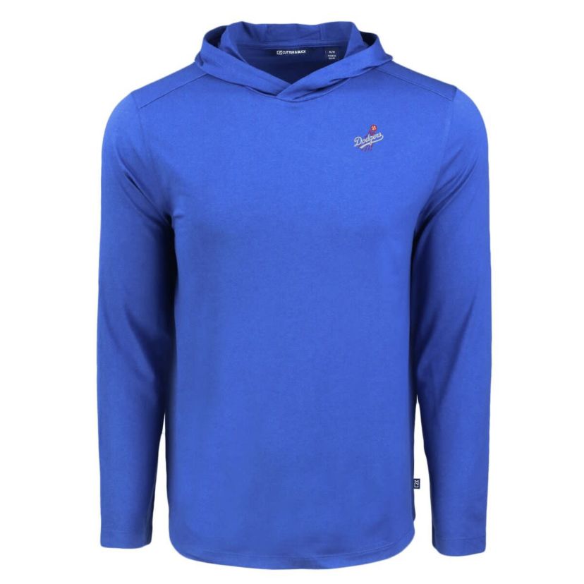 MLB Los Angeles Dodgers Coastline Epic Comfort Recycled Eco Hoodie Long Sleeve T-Shirt