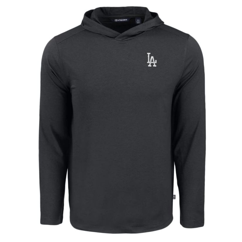MLB Los Angeles Dodgers Coastline Epic Comfort Recycled Eco Hoodie Long Sleeve T-Shirt