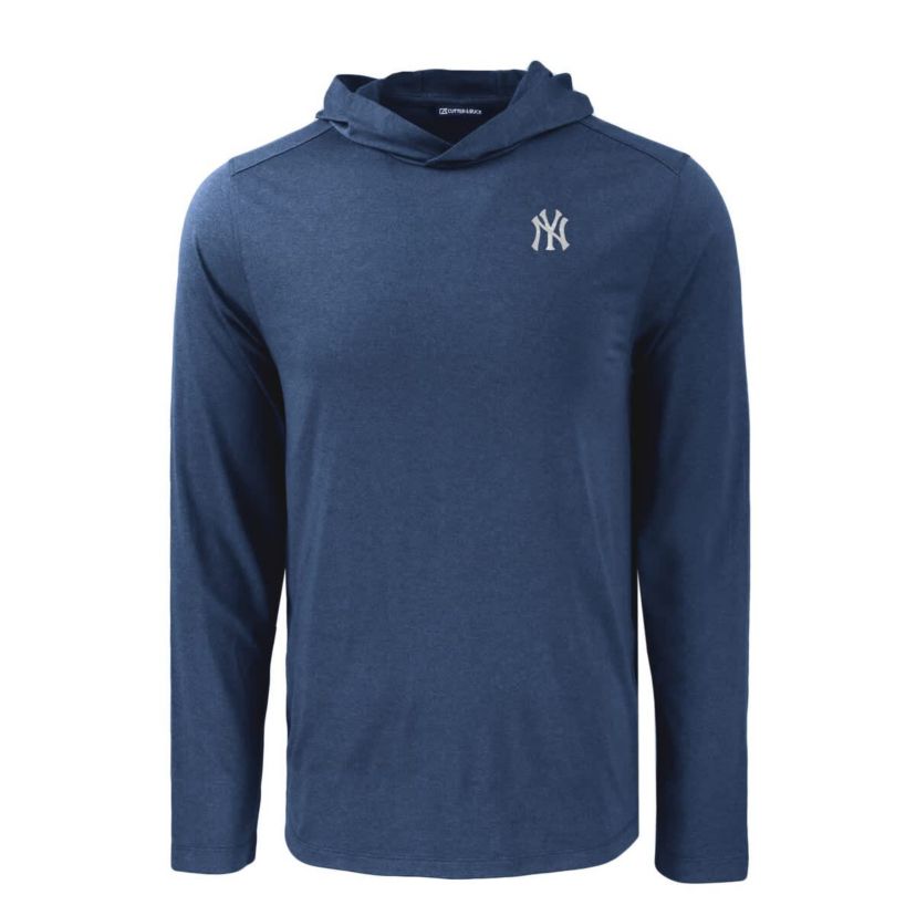 MLB New York Yankees Coastline Epic Comfort Recycled Eco Hoodie Long Sleeve T-Shirt