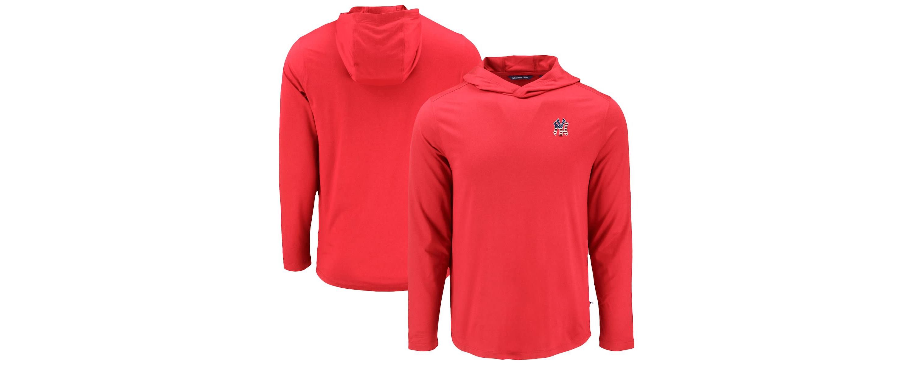 MLB New York Yankees Coastline Epic Comfort Recycled Eco Hoodie Long Sleeve T-Shirt