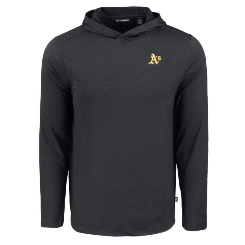 Oakland Athletics MLB Athletics Coastline Epic Comfort Recycled Eco Hoodie Long Sleeve T-Shirt