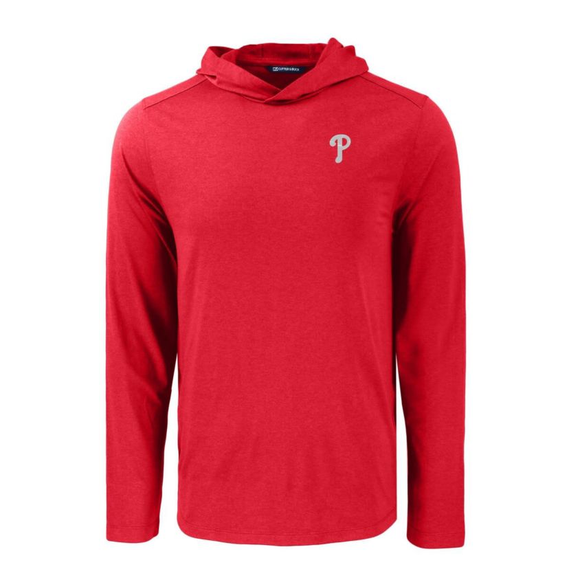 MLB Philadelphia Phillies Coastline Epic Comfort Recycled Eco Hoodie Long Sleeve T-Shirt