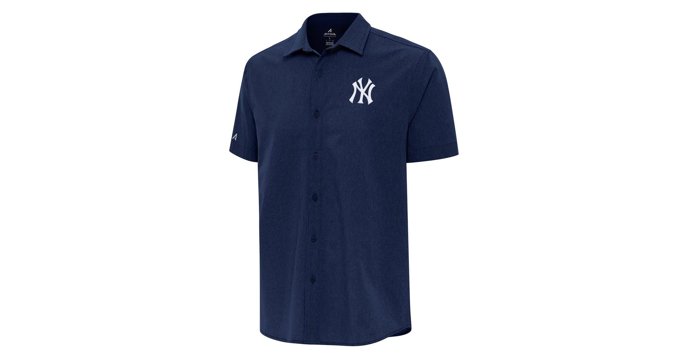 MLB New York Yankees Activate Button-Up Shirt