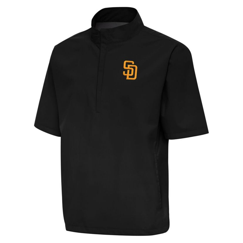 MLB San Diego Padres Brisk Quarter-Zip Wind Shirt