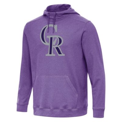 Antigua Men's MLB Colorado Rockies Cloud Pullover Hoodie