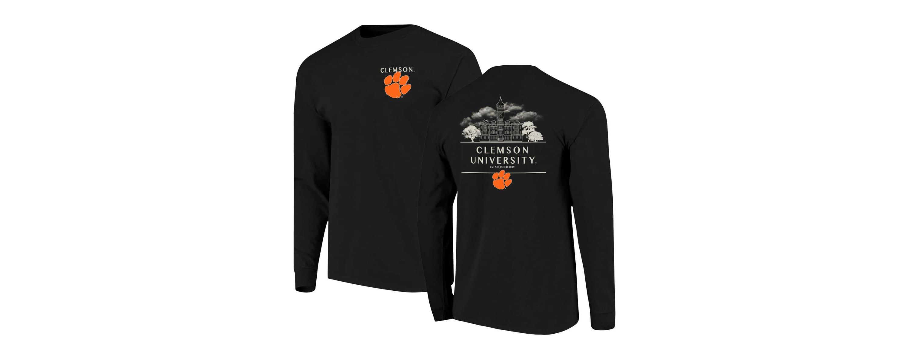 NCAA Clemson Tigers Campus Nights Long Sleeve T-Shirt