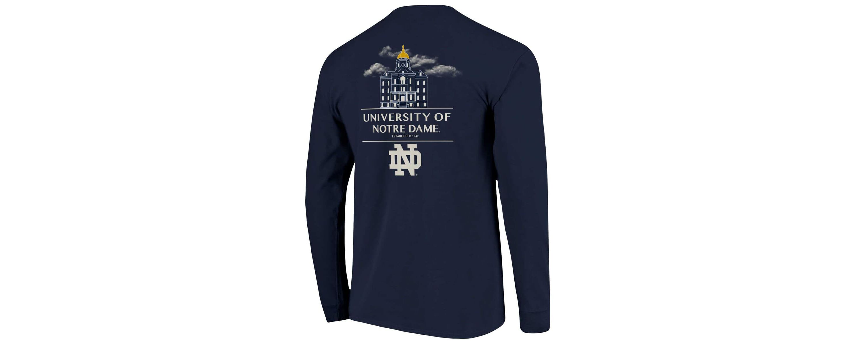 NCAA Notre Dame Fighting Irish Campus Nights Long Sleeve T-Shirt