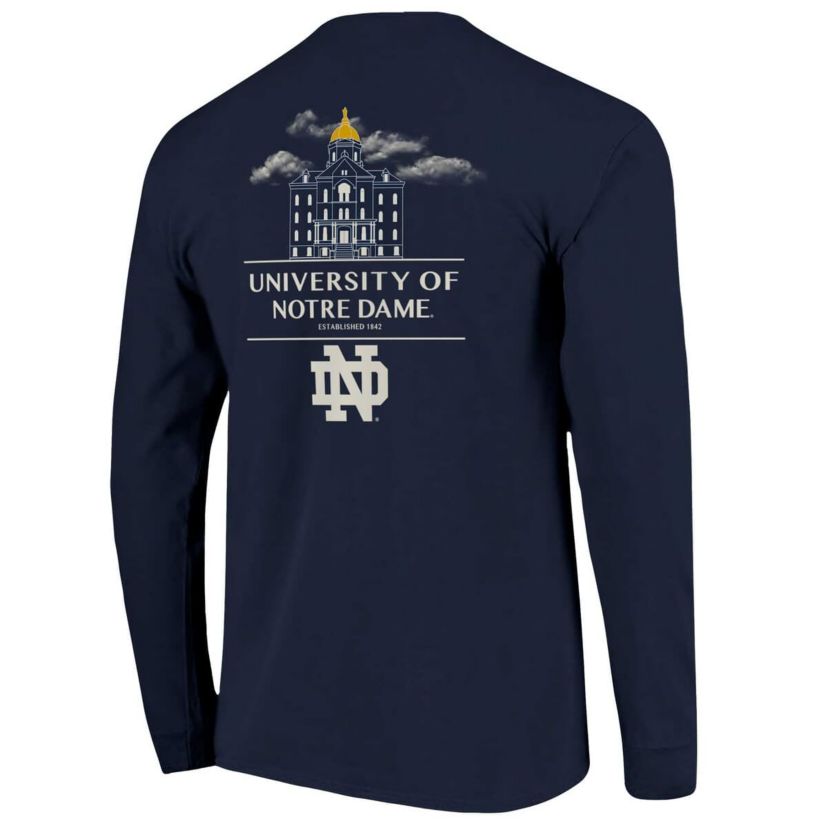 NCAA Notre Dame Fighting Irish Campus Nights Long Sleeve T-Shirt