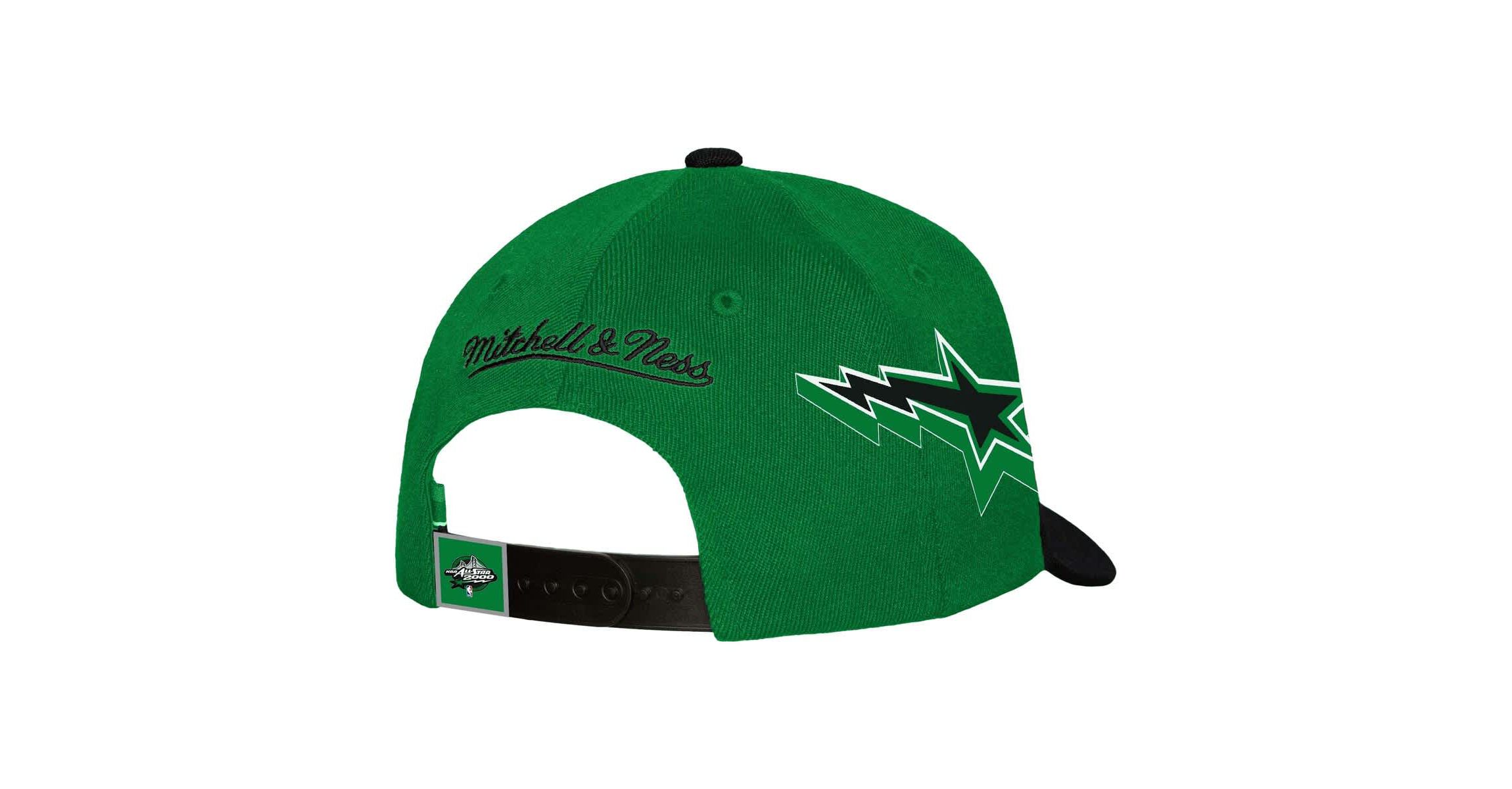 NBA Kelly Green/Black Boston Celtics AS2K Stars Pro Crown Adjustable Hat