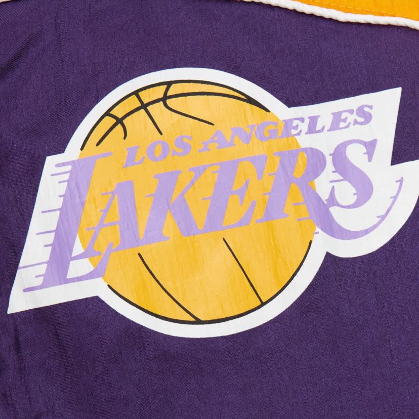 NBA Los Angeles Lakers Hardwood Classics Big Shot Premium Full-Zip Windbreaker Jacket