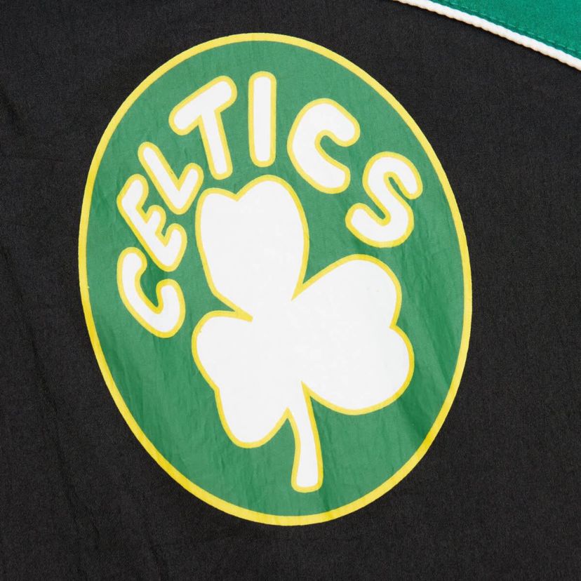 NBA Boston Celtics Hardwood Classics Big Shot Premium Full-Zip Windbreaker Jacket