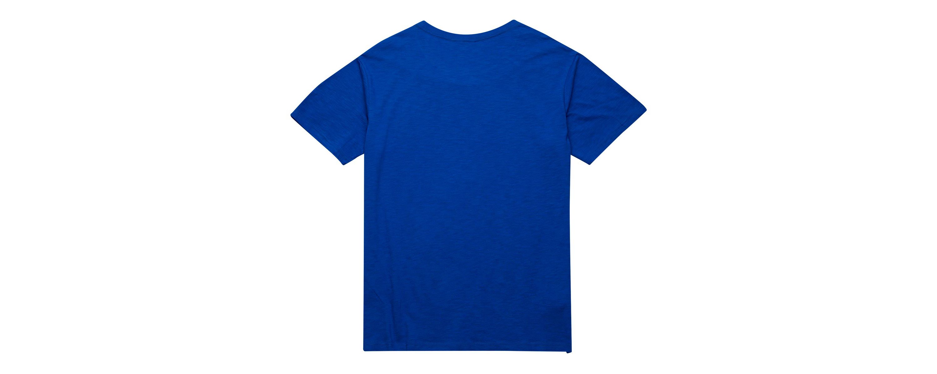 NBA New York Knicks Hardwood Classics Felt Applique Slub T-Shirt