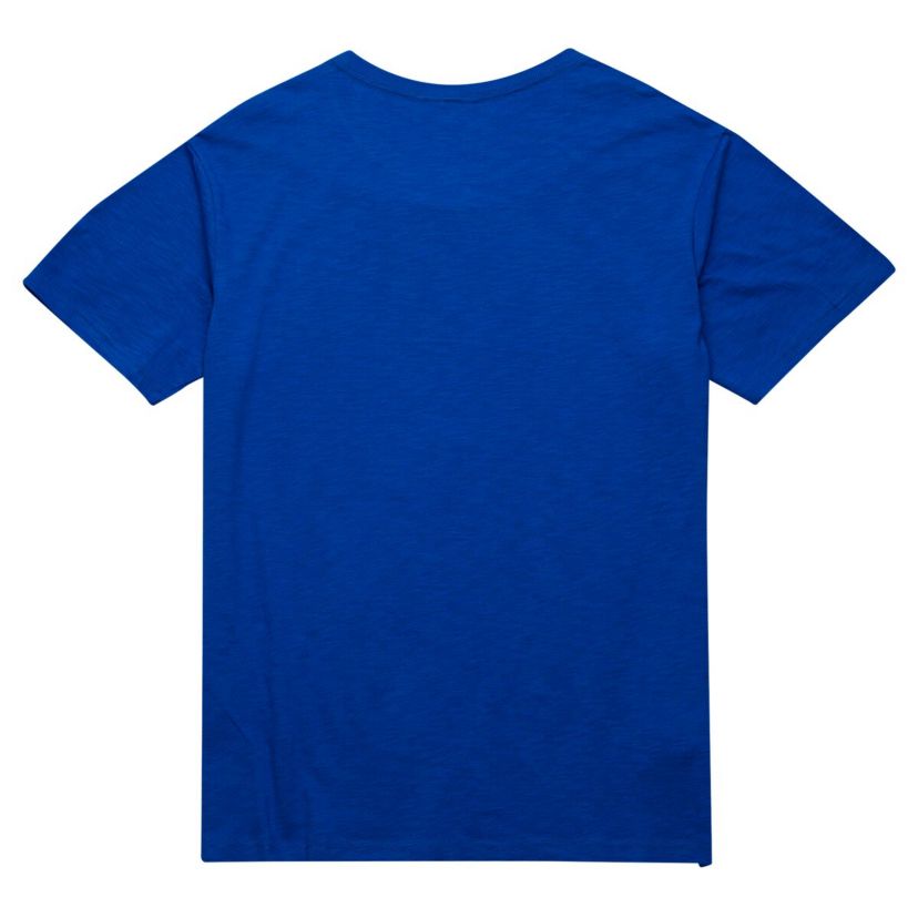 NBA New York Knicks Hardwood Classics Felt Applique Slub T-Shirt