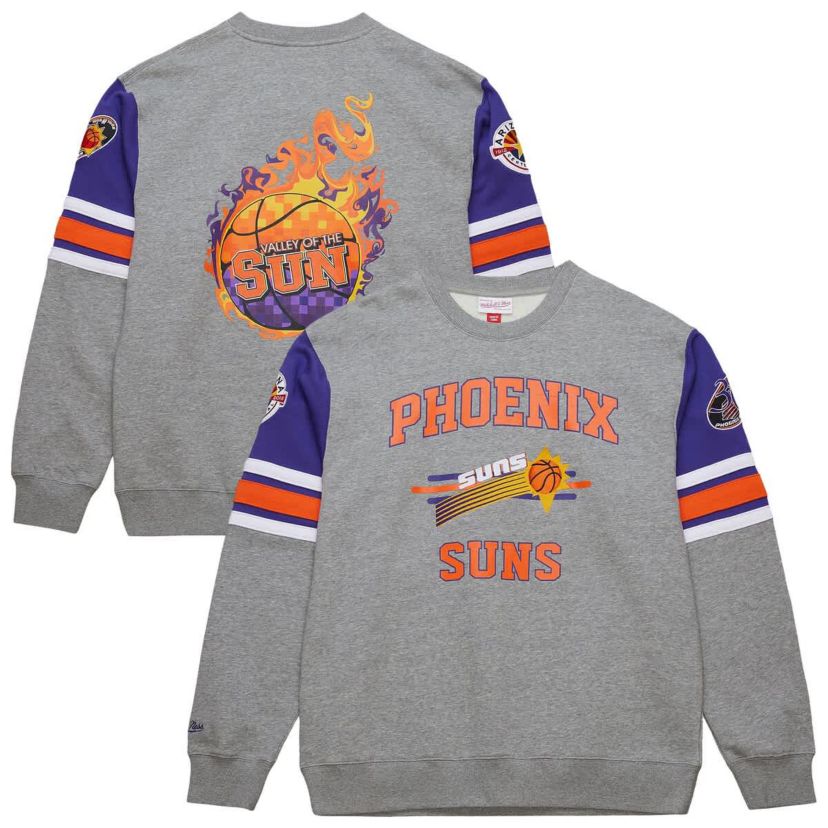 NBA Phoenix Suns Hardwood Classics All Over 4.0 Pullover Sweatshirt
