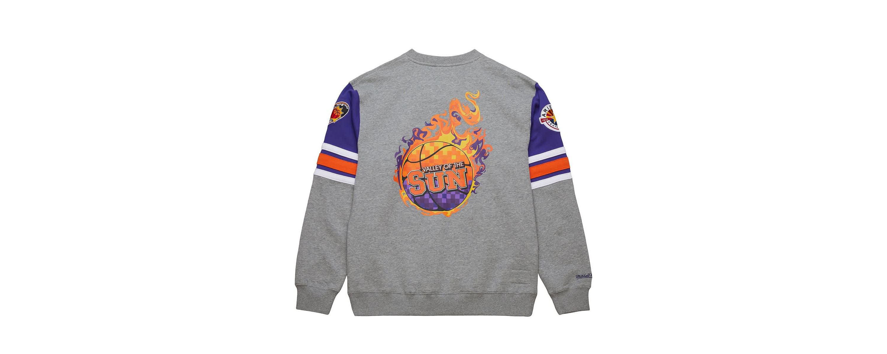 NBA Phoenix Suns Hardwood Classics All Over 4.0 Pullover Sweatshirt
