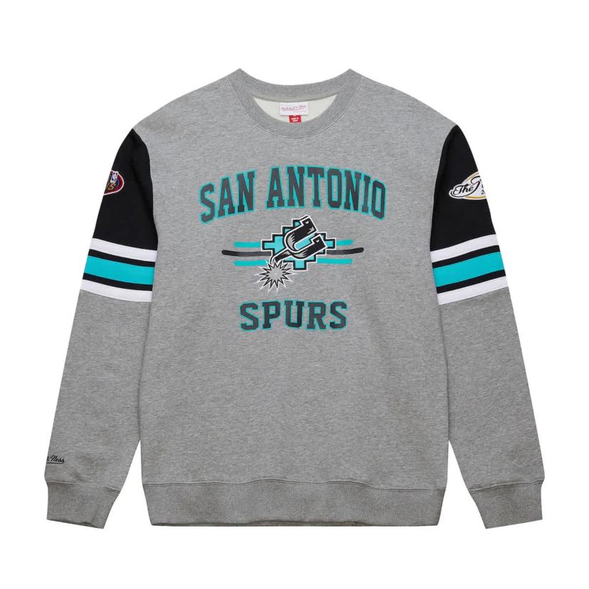 NBA San Antonio Spurs Hardwood Classics All Over 4.0 Pullover Sweatshirt