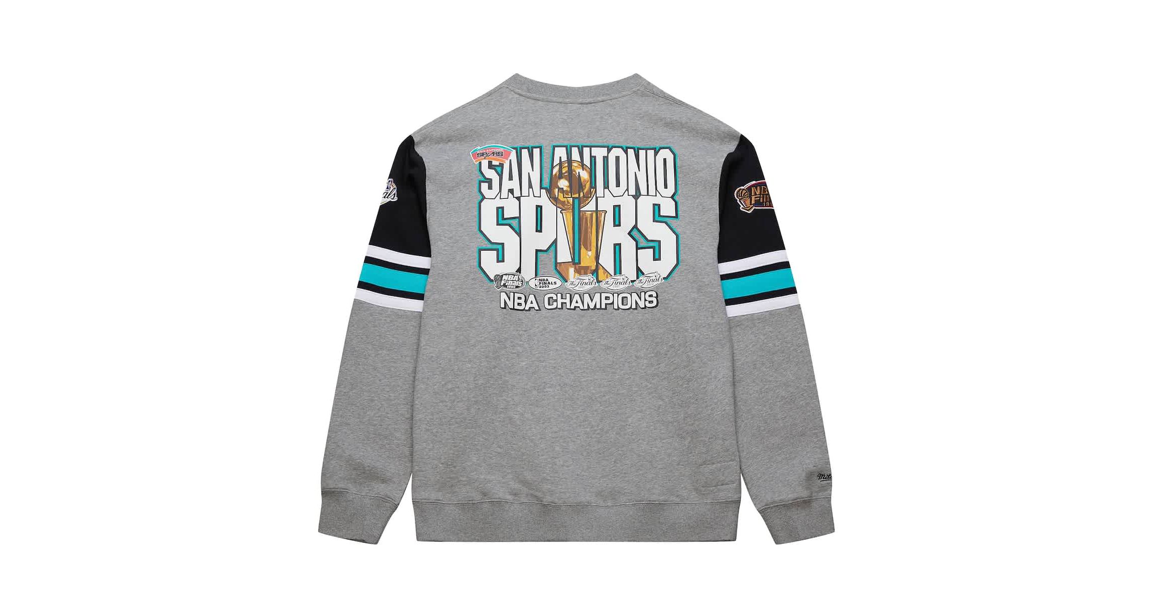NBA San Antonio Spurs Hardwood Classics All Over 4.0 Pullover Sweatshirt
