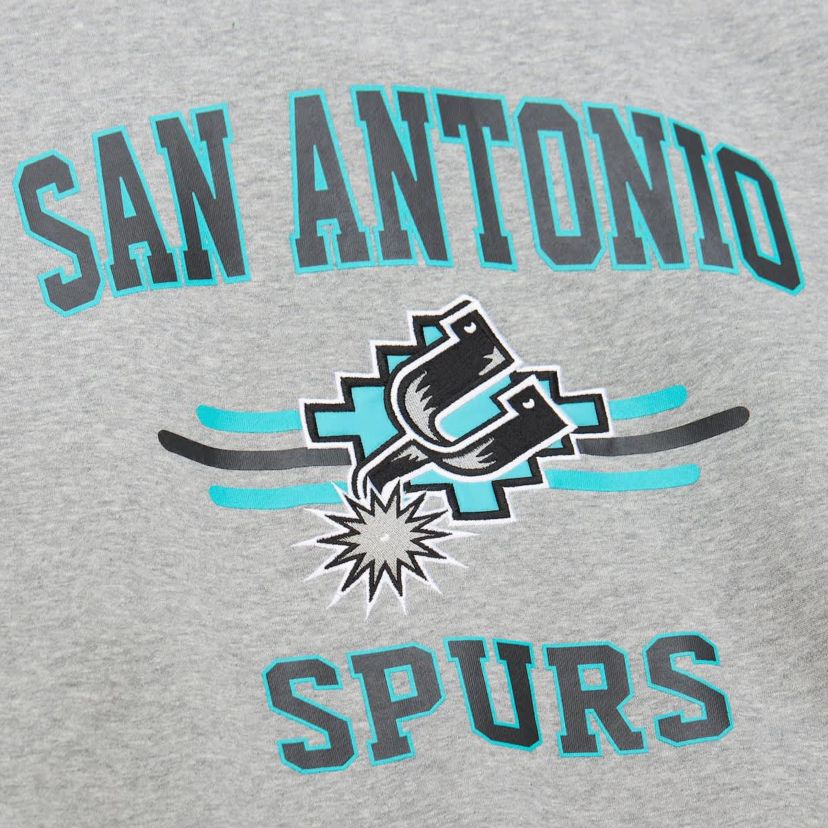 NBA San Antonio Spurs Hardwood Classics All Over 4.0 Pullover Sweatshirt
