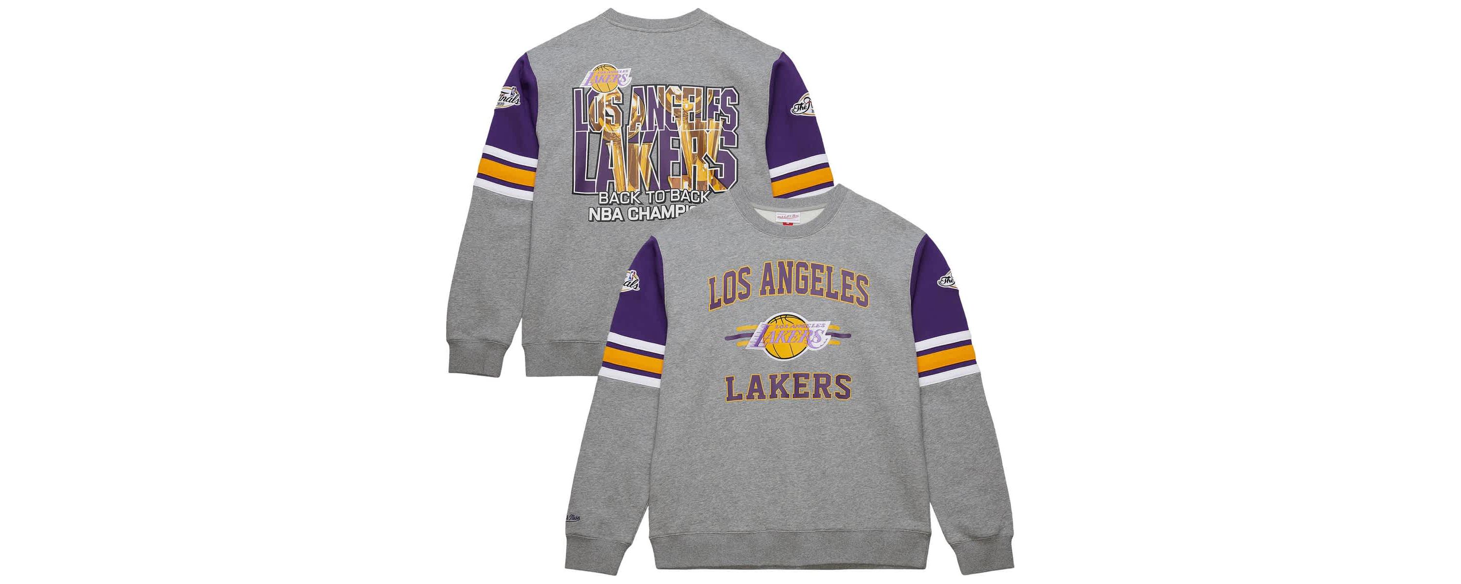 NBA Los Angeles Lakers Hardwood Classics All Over 4.0 Pullover Sweatshirt