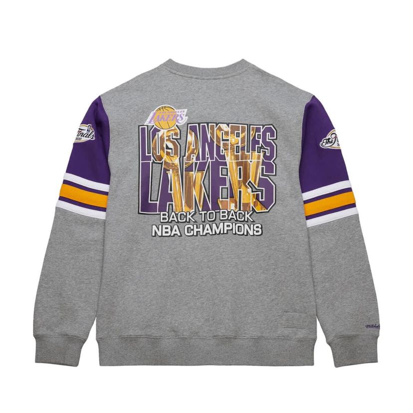NBA Los Angeles Lakers Hardwood Classics All Over 4.0 Pullover Sweatshirt