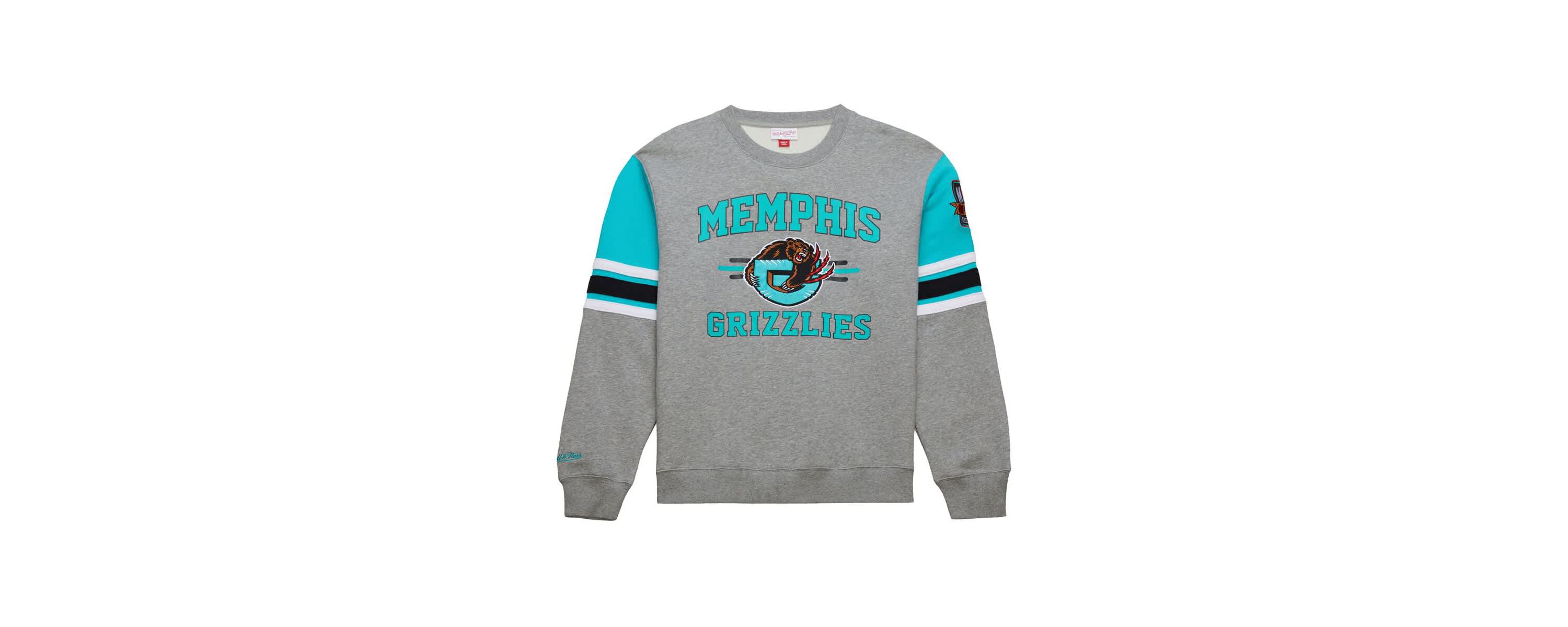 NBA Memphis Grizzlies Hardwood Classics All Over 4.0 Pullover Sweatshirt