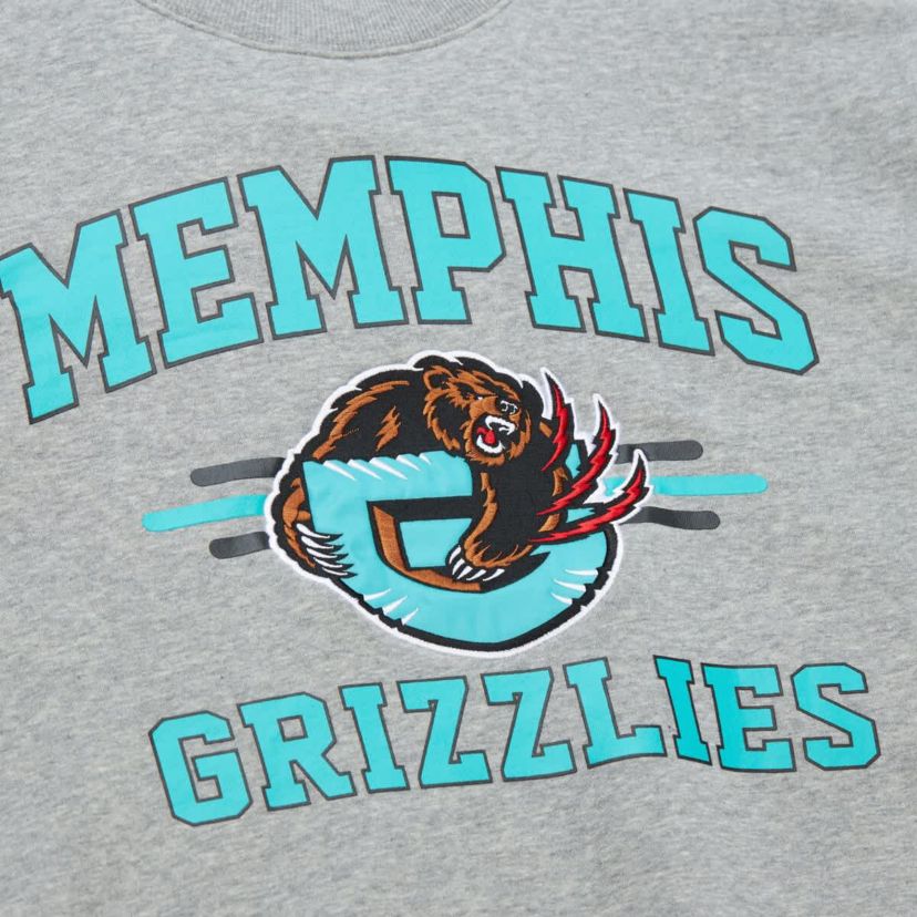 NBA Memphis Grizzlies Hardwood Classics All Over 4.0 Pullover Sweatshirt