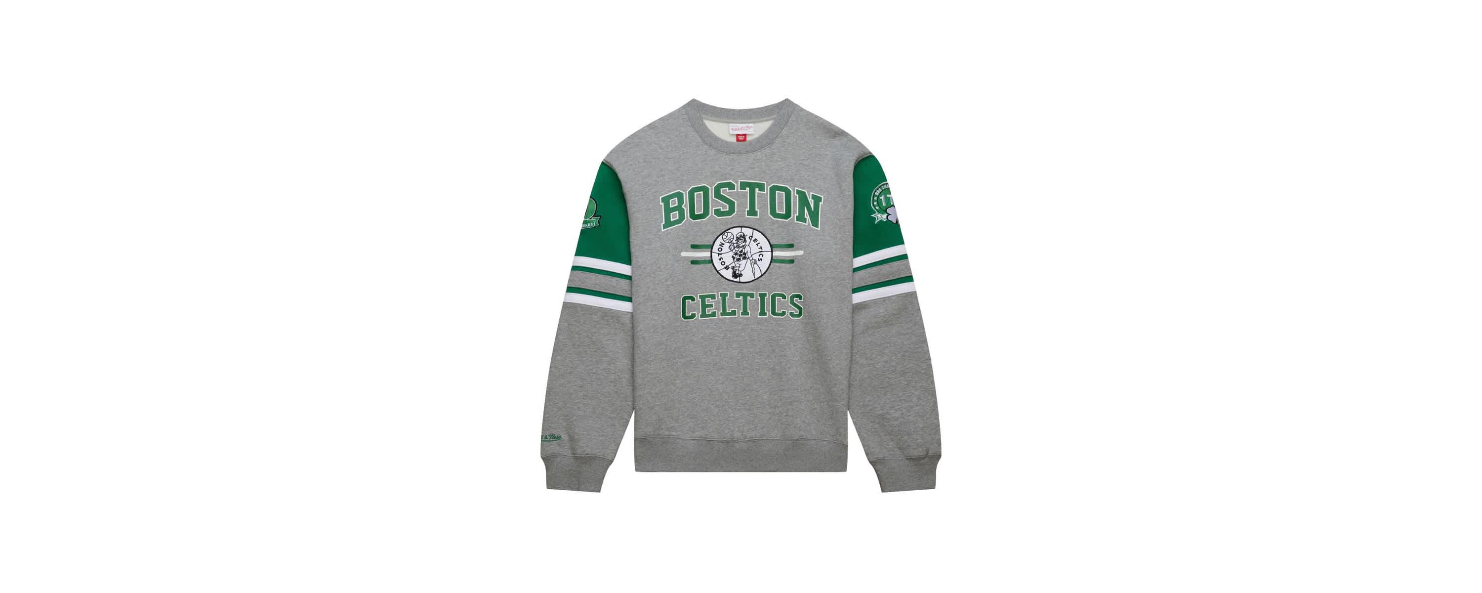 NBA Boston Celtics Hardwood Classics All Over 4.0 Pullover Sweatshirt